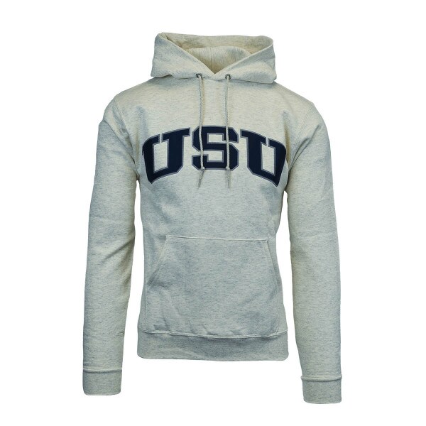 champion usu hoodie oatmeal